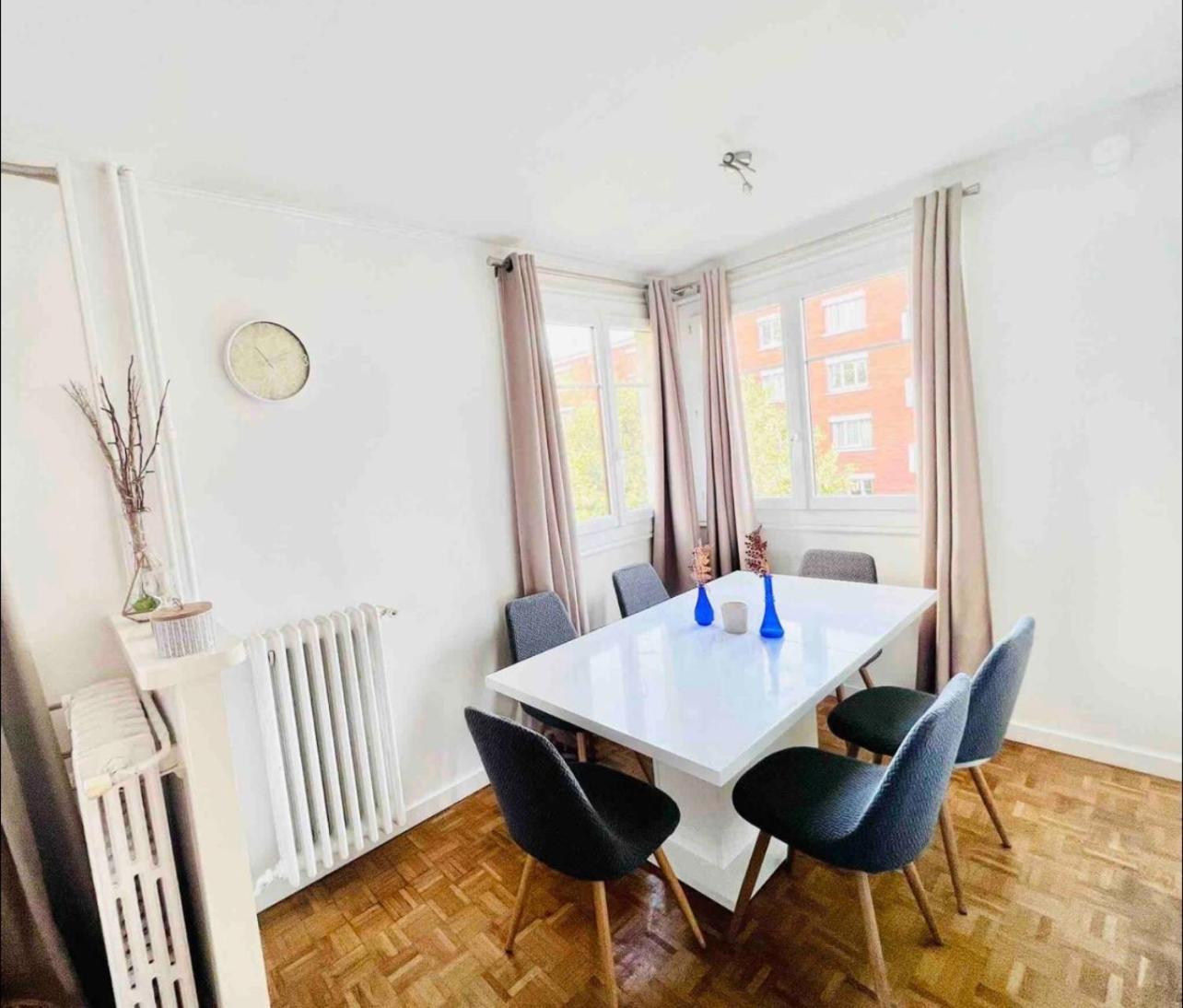 Modern 2 Bedroom Apartment Near Paris Metro, Giant Flat Screen Tv 85 Inches, Balcony, Free Parking Ивры-Сур-Сеине Экстерьер фото