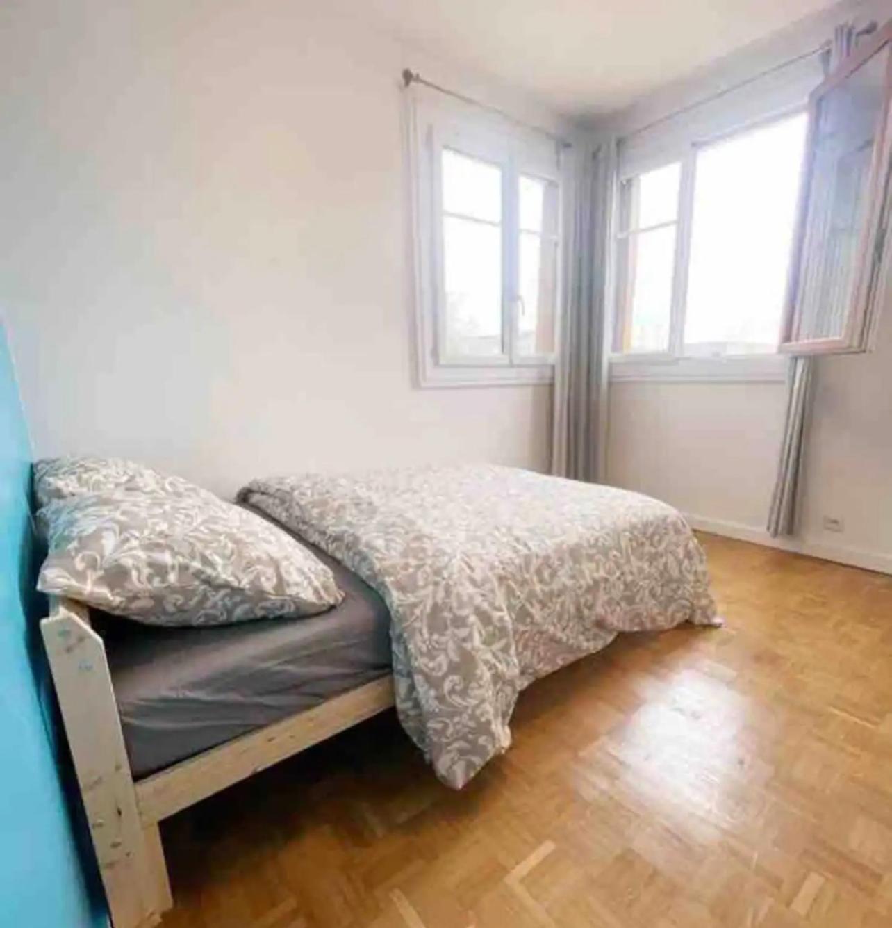 Modern 2 Bedroom Apartment Near Paris Metro, Giant Flat Screen Tv 85 Inches, Balcony, Free Parking Ивры-Сур-Сеине Экстерьер фото